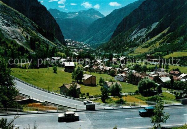 Courmayeur Dal Tunnel M Bianco Entreves Vallata Co
