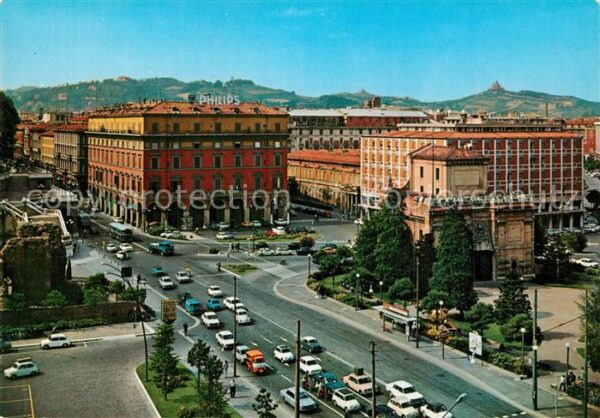 Bologna Resti del Costello e Porta Galliera