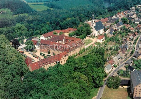 Wechselburg Schloss mit Basilika und St Otto Stadtk