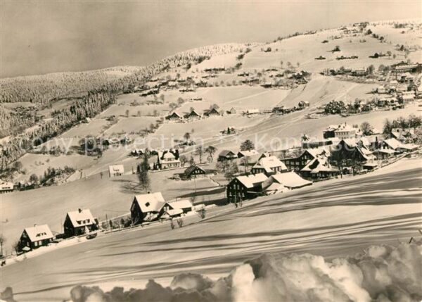 Klingenthal Vogtland Blick zum Aschberg