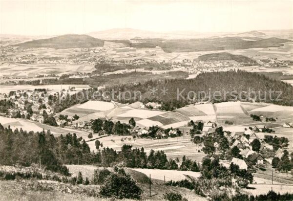 Waltersdorf Zittau Blick in das Tal der Lausche