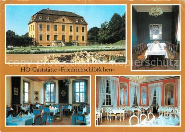 Grosssedlitz HO Gaststätte Friedrichschlösschen Hoch
