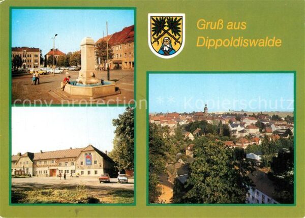 Dippoldiswalde Osterzgebirge Platz des Friedens Kreiskulturhaus Park