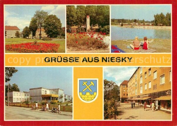 Niesky Zinzendorfplatz Denkmal Naherholung Kin