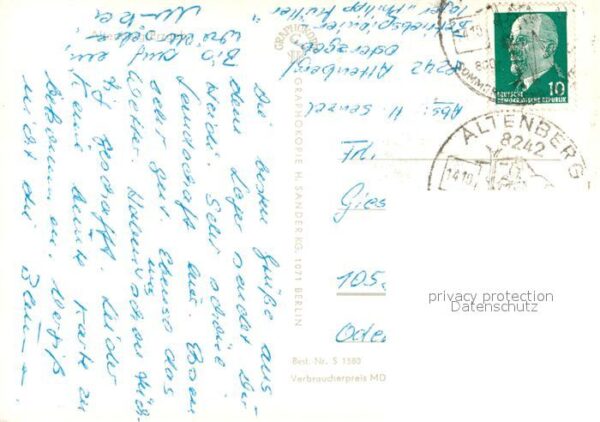Altenberg Erzgebirge Ortsansicht – Bild 2