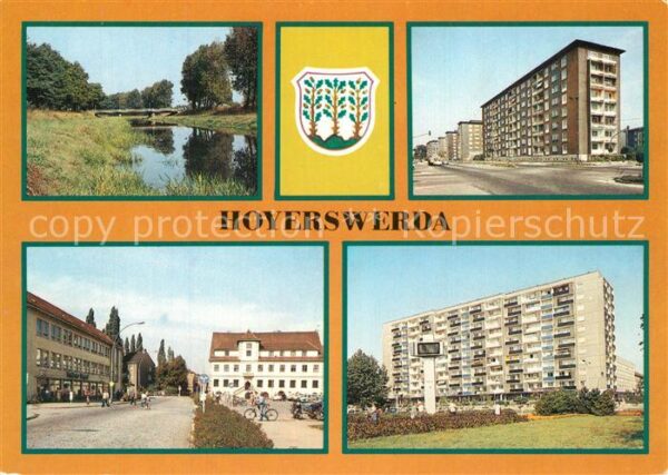 Hoyerswerda Elsterbrücke WilhelmPieck Str Rathausbl
