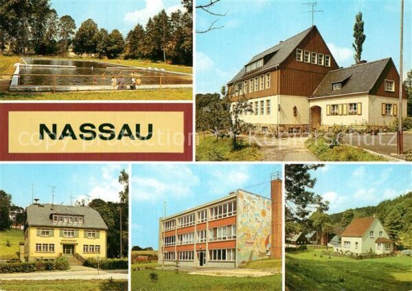 Nassau Brand-Erbisdorf Freibad Polytechn Oberschule Rat der Ge