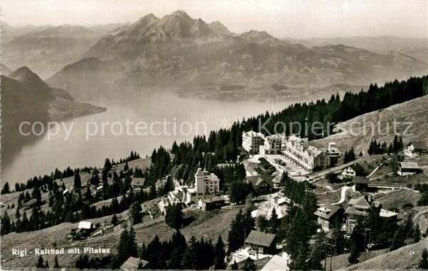 Rigi Kaltbad mit Pilatus