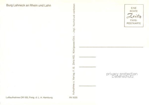 Burg Lahneck Fliegeraufnahme Rhein und Lahn – Bild 2