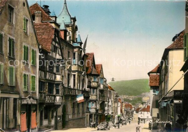 Saverne Bas Rhin Alsace Grand-Rue