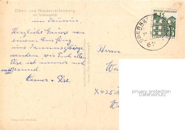 Oberreifenberg Fliegeraufnahme mit Feldbergblick – Bild 2