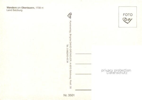 Salzburg Oesterreich Obertauen – Bild 2