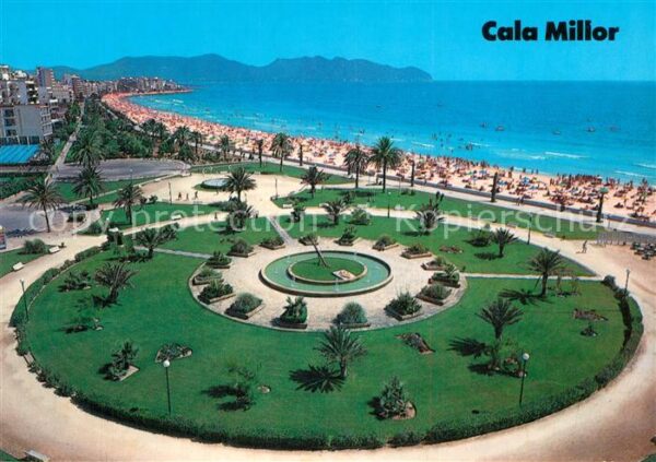 Cala Millor Mallorca Park mit Strand