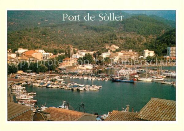 Port de Soller Fliegeraufnahme Port