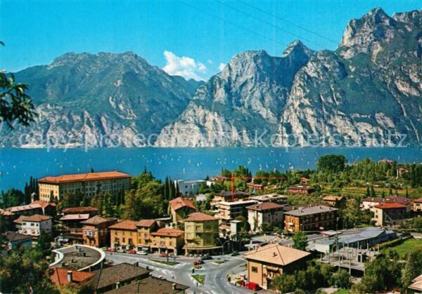 Torbole Lago di Garda Fliegeraufnahme Lago di Garda