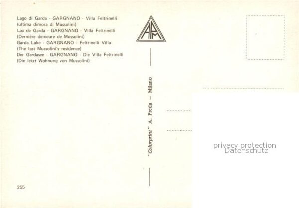 Gargnano Lago di Garda Ville Feltrinelli – Bild 2