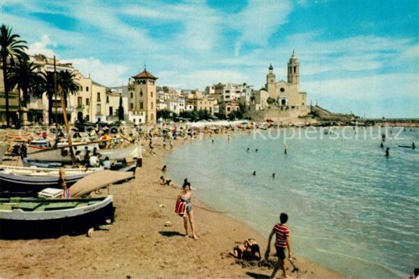 Sitges Playa de la Iglesia