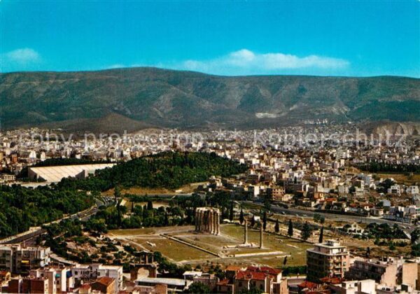Athenes Athen Fliegeraufnahme