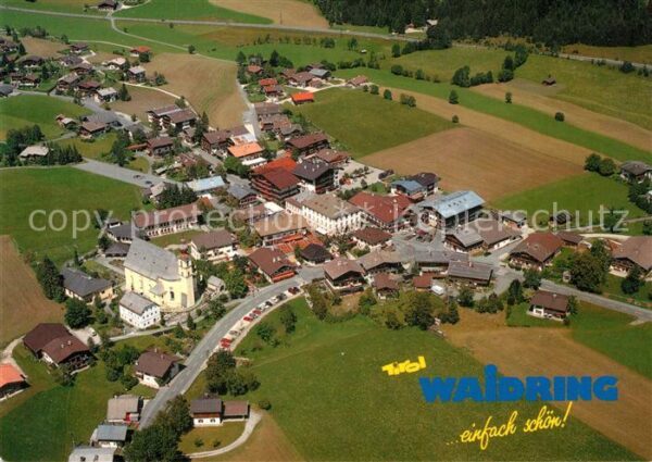 Waidring Tirol Fliegeraufnahme