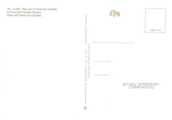 Lugo Plaza de El Ferrotl del Caudillo – Bild 2