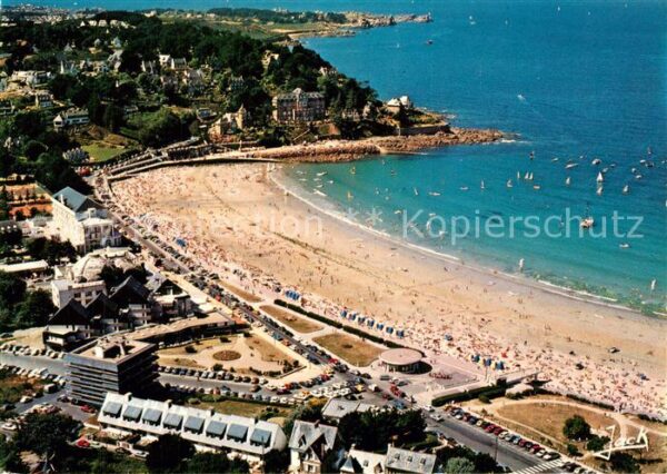 Perros-Guirec Fliegeraufnahme Plage de Trestraou