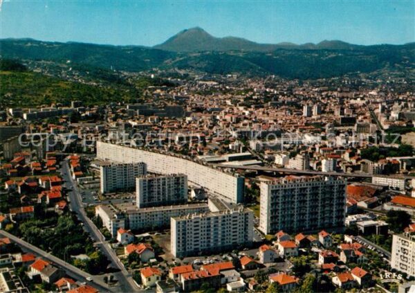 Clermont Ferrand Puy de Dome Fliegeraufnahme Capitale de L_Auvergne