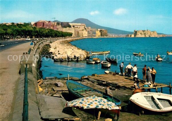 Napoli Neapel Via Caracciolo