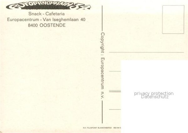Oostende Ostende Europacentrum Fliegeraufnahme – Bild 2