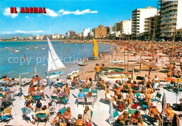 El Arenal Mallorca Strandpartie