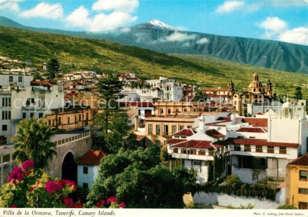Orotava Tenerife Villa de la Orotava Panorama