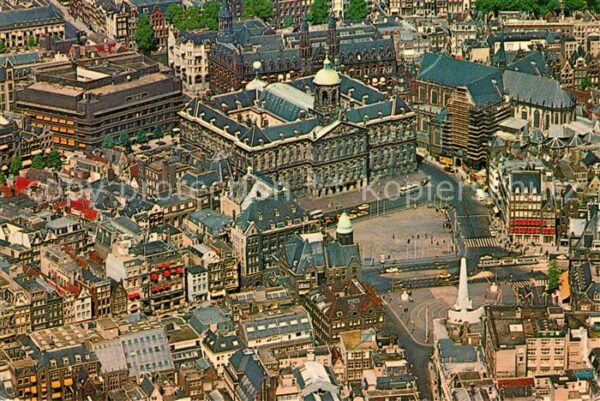 Amsterdam Niederlande Het Koninklijk Paleis op de Dam Flieger