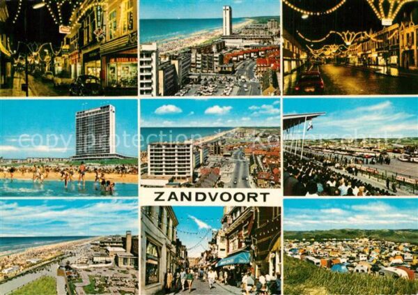 Zandvoort Holland Strassenpartien Strand Rennstrecke Cara