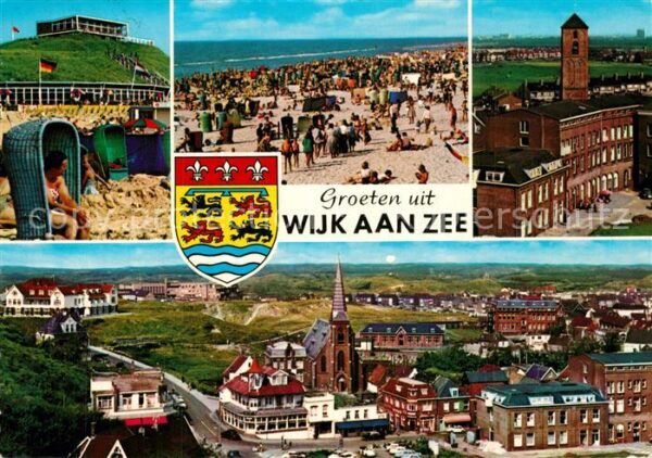 Wijk aan Zee Strandpartie Panorama