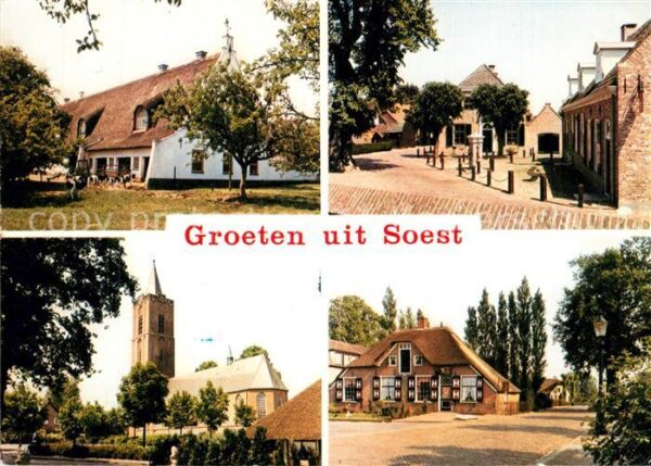 Soest Netherlands Teilansichten Kirche