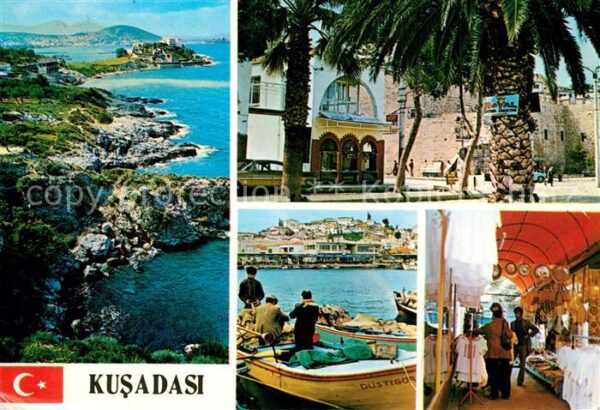 Kusadasi Genel görünüs Sehirden bir kose Eski li