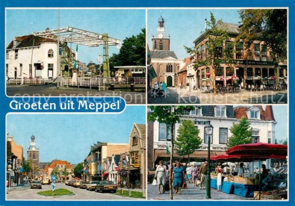 Meppel Teilansichten Markt