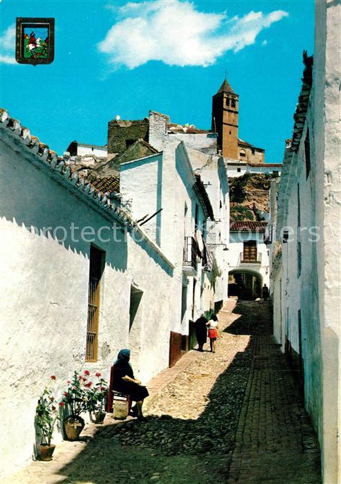 Malaga Andalucia Typical street