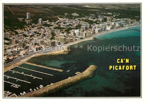 Can Picafort Mallorca Fliegeraufnahme
