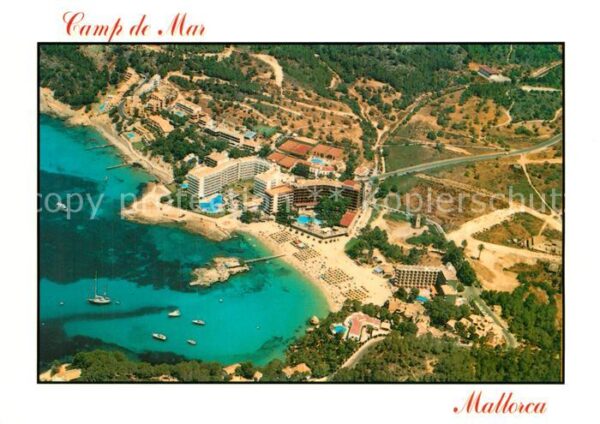Camp de Mar Fliegeraufnahme