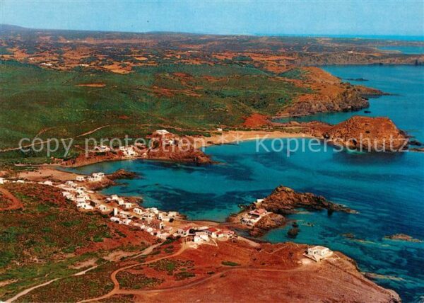 Menorca Cala Mezquida Fliegeraufnahme