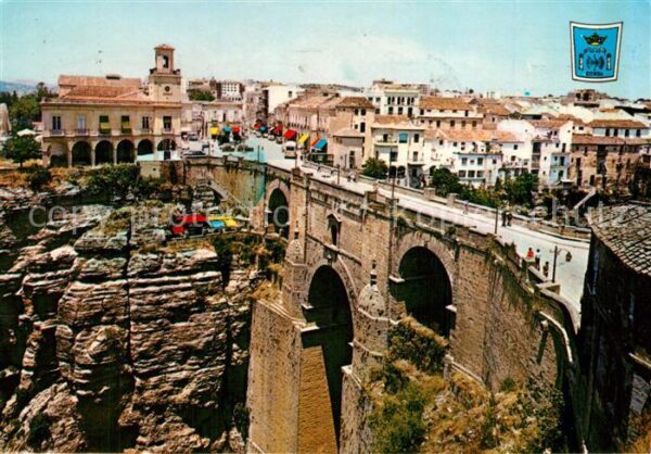 Ronda Andalucia Puente Nuevo y Plaza de Espana