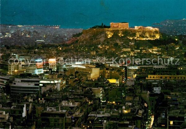 Athen Griechenland Fliegeraufnahme