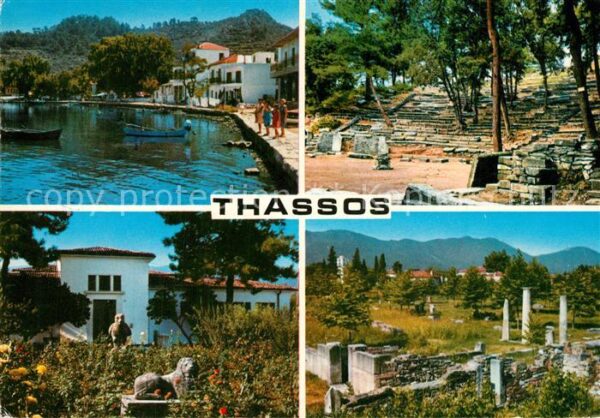 Thassos Teilansichten