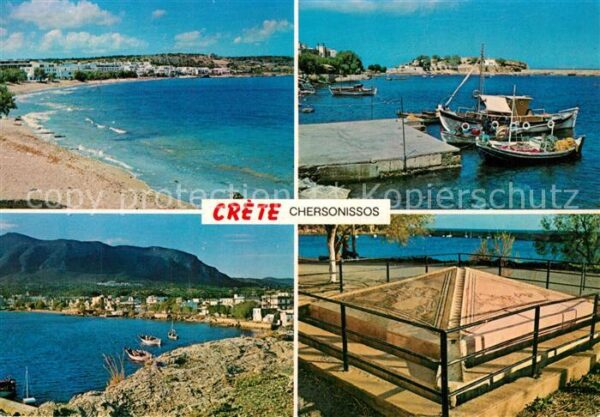 Chersonissos Panorama Anlegestelle Teilansichten