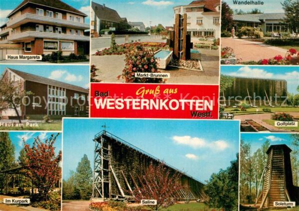 Bad Westernkotten Haus Margarete Haus am Park Kurpark Mar