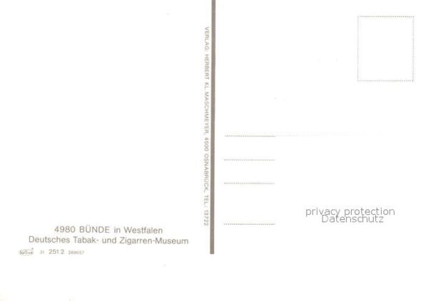 Buende Westfalen Deutsches Tabak und Zigarren Museum – Bild 2