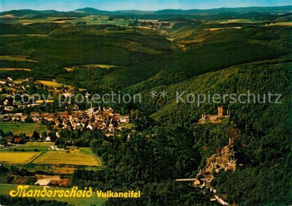 Manderscheid Eifel Fliegeraufnahme