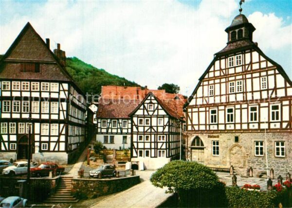 Homberg Efze Partie am Rathaus