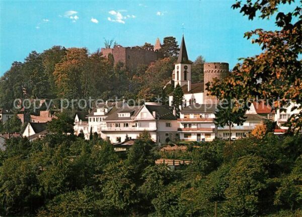 Lindenfels Odenwald Teilansicht