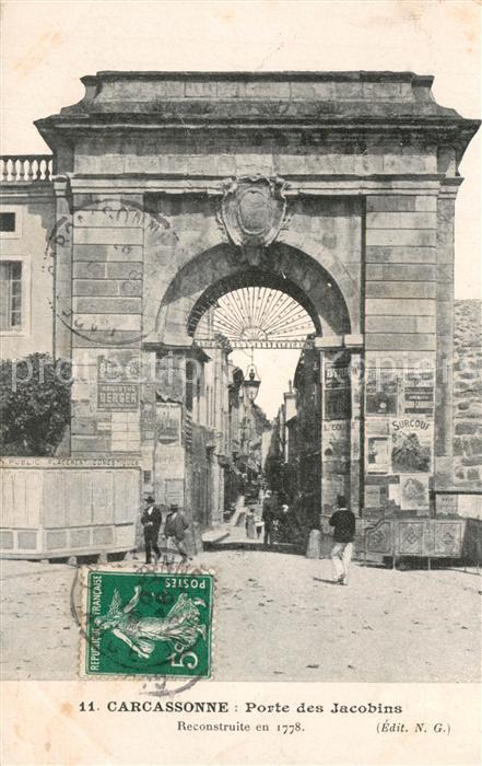 Carcassonne Porte des Jacobins
